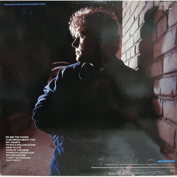 Dan Hartman - I Can Dream About You 1