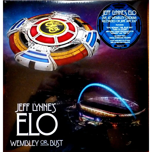 Jeff Lynne's ELO - Wembley Or Bust (3 LP's)