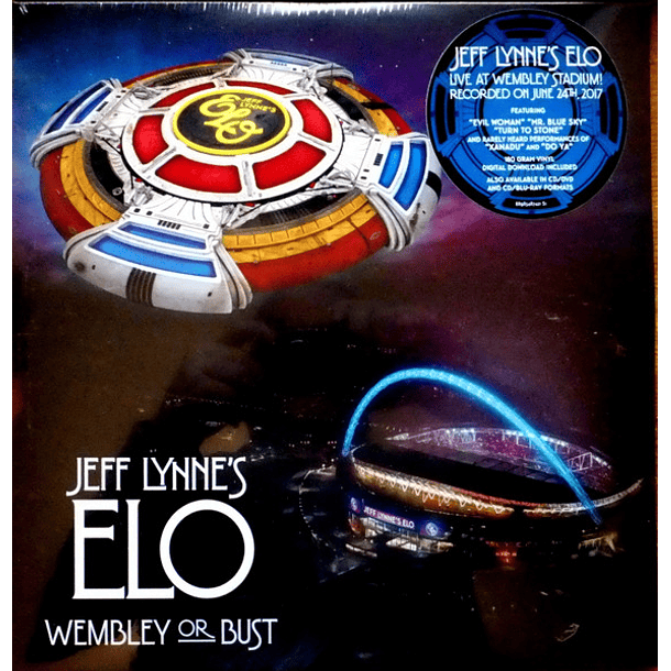 Jeff Lynne's ELO - Wembley Or Bust (3 LP's)