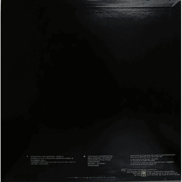 The Police - Ghost In The Machine 2