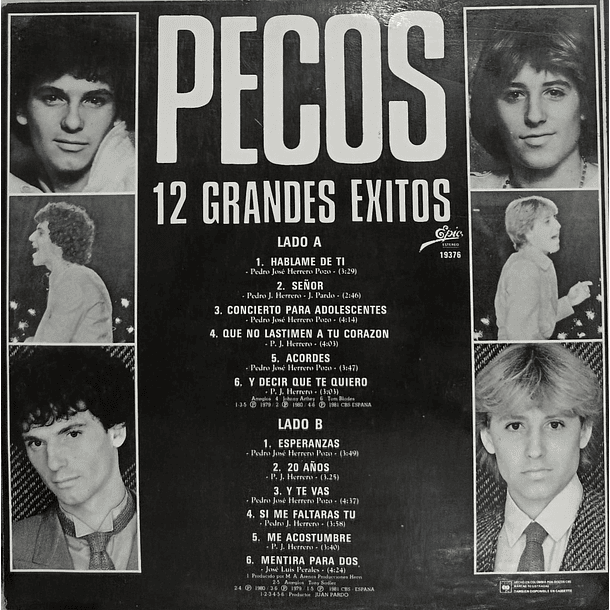 Pecos - 12 Grandes Éxitos 2