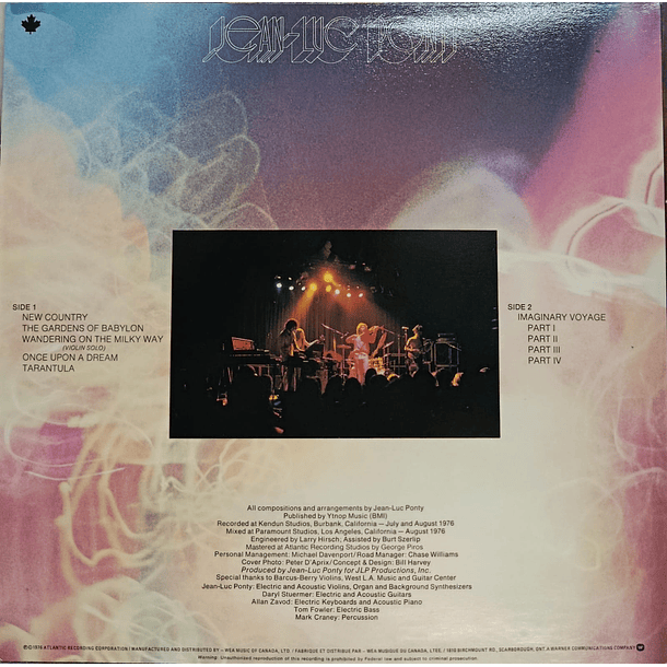 Jean-Luc Ponty - Imaginary Voyage 2