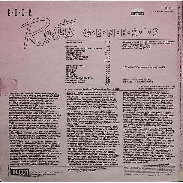 Genesis - Rock Roots 2