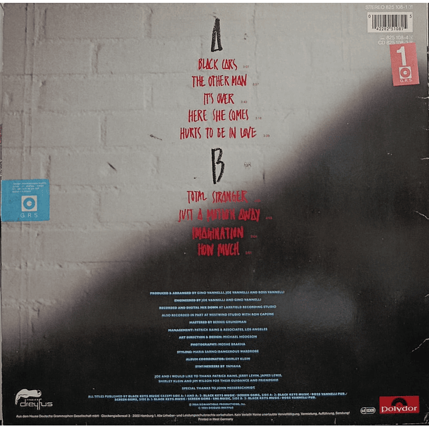 Gino Vannelli - Black Cars 2