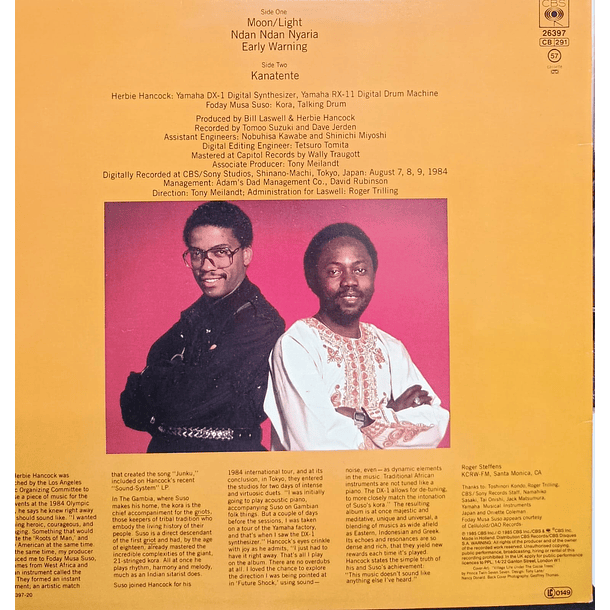 Herbie Hancock & Foday Musa Suso - Village Life 2