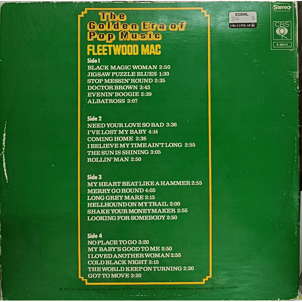 Fleetwood Mac - The Golden Era Of Pop Music (2 LP's) 2