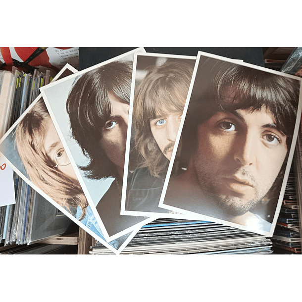 The Beatles - The Beatles (White Album) (2 LP's) (4 Fotos + Poster) 3