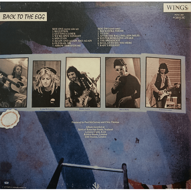 Wings - Back To The Egg 2