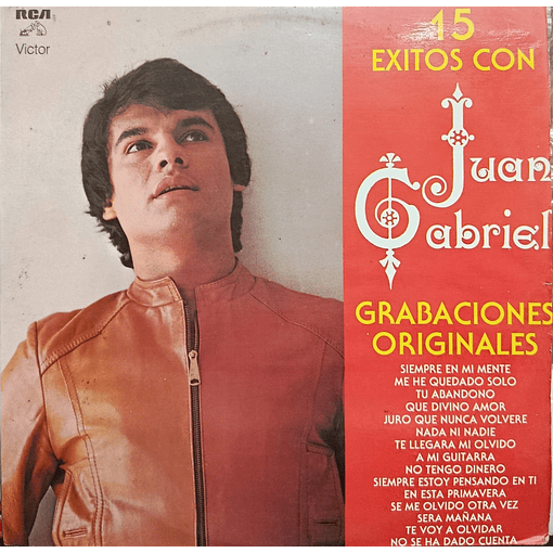 Juan Gabriel - 15 Exitos Con Juan Gabriel (Grabaciones Originales)