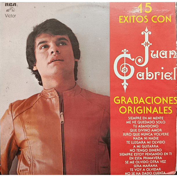 Juan Gabriel - 15 Exitos Con Juan Gabriel (Grabaciones Originales) 1