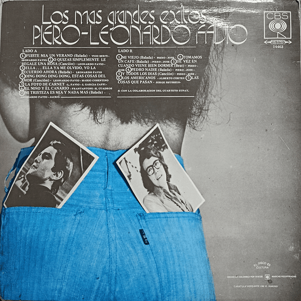 Piero, Leonardo Favio - Los Mas Grandes Exitos 2