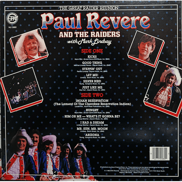 Paul Revere And The Raiders - The Great Raider Reunion 2