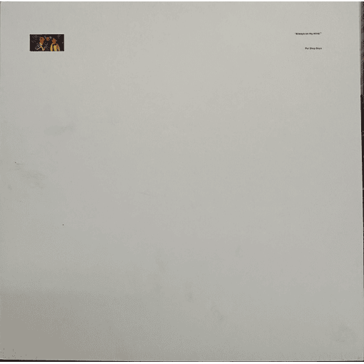 Pet Shop Boys - Always On My Mind