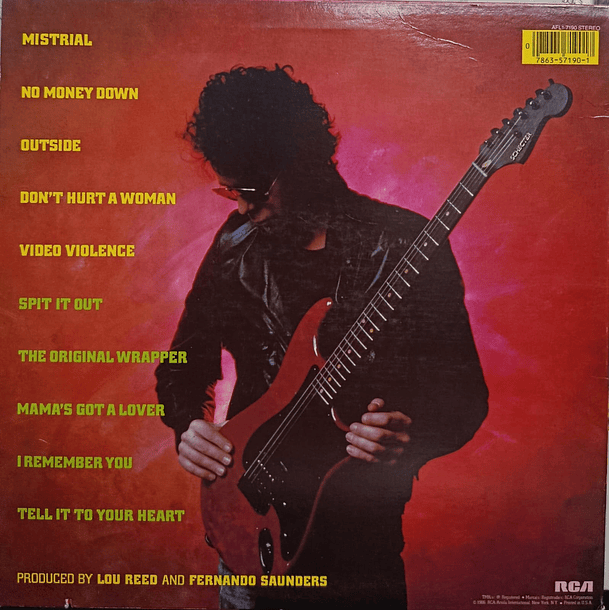 Lou Reed - Mistrial 2