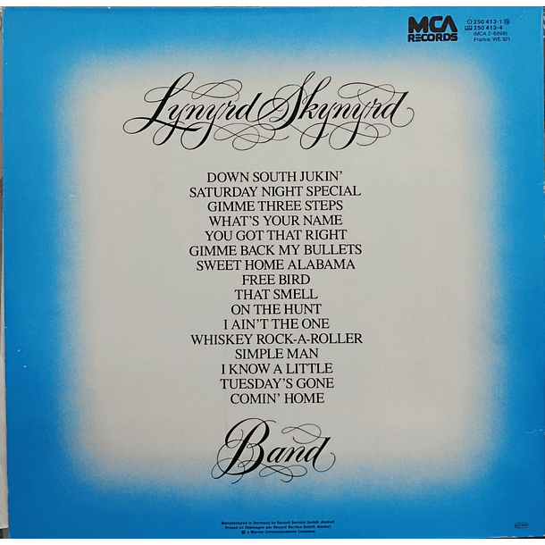 Lynyrd Skynyrds Band - Gold And Platinum (2 LP's) 2