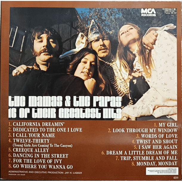 The Mamas & The Papas - 16 Of Their Greatest Hits 2