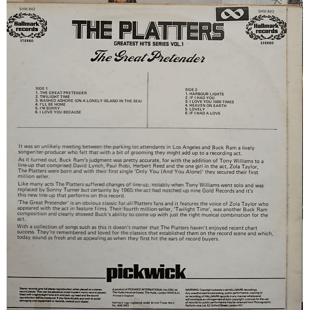 The Platters - The Great Pretender 2