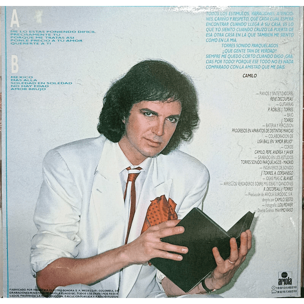 Camilo Sesto - Agenda de Baile 2