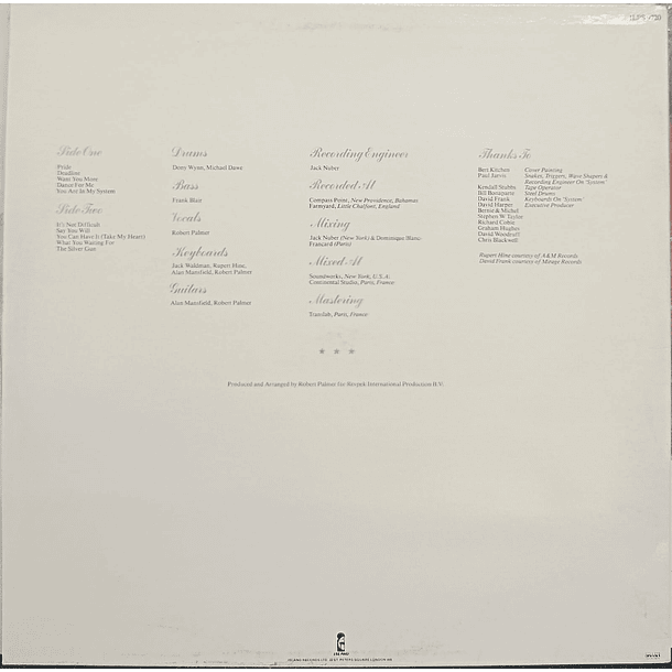 Robert Palmer - Pride 2