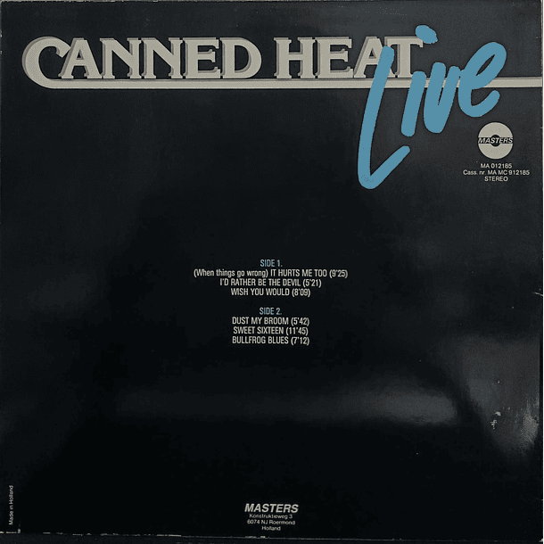 Canned Heat - Live 2