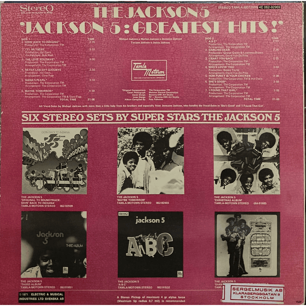 Jackson 5 - Greatest Hits 2