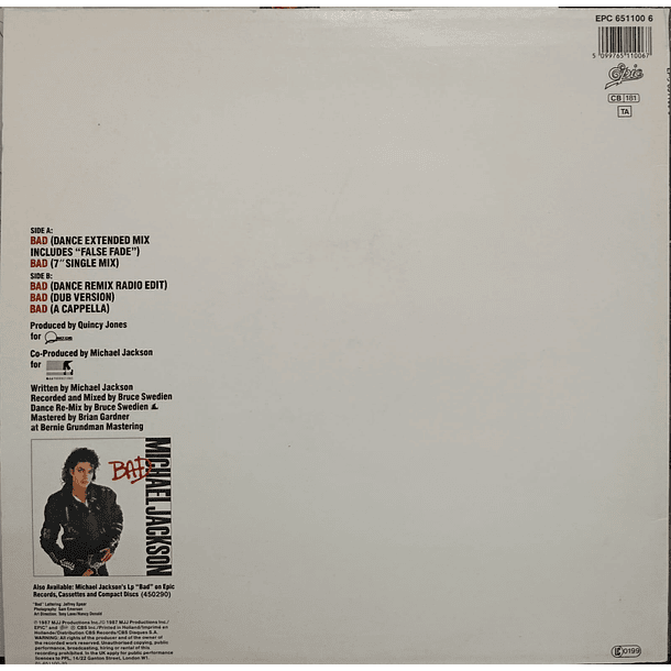 Michael Jackson - Bad 2