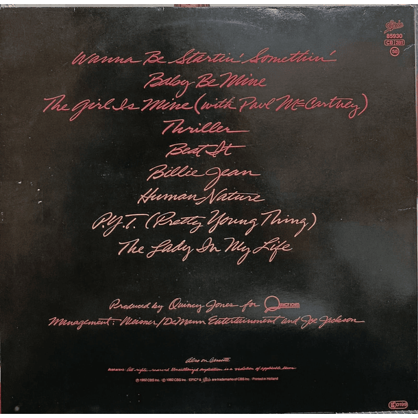 Michael Jackson - Thriller 2