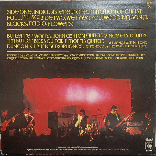 The Psychedelic Furs - The Psychedelic Furs 2