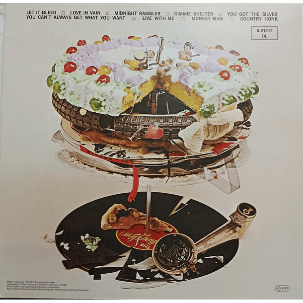 Rolling Stones - Let It Bleed (Poster) 2