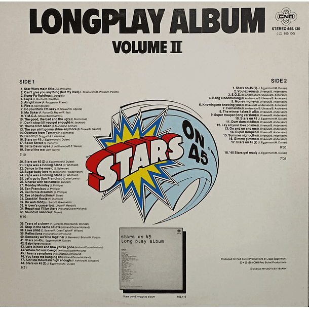 Stars On 45 - Longplay Album Volume II 2