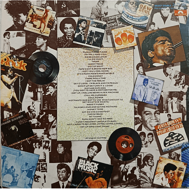 James Brown - Solid Gold (30 Golden Hits 21 Golden Years) (2 LP's) 2