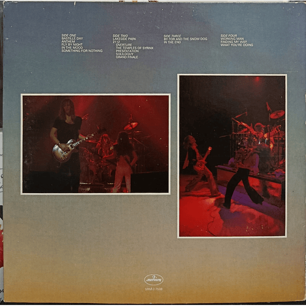 Rush - All The World's A Stage (2 LP's) 2