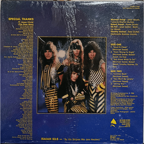 Stryper - The Yellow And Black Attack 2