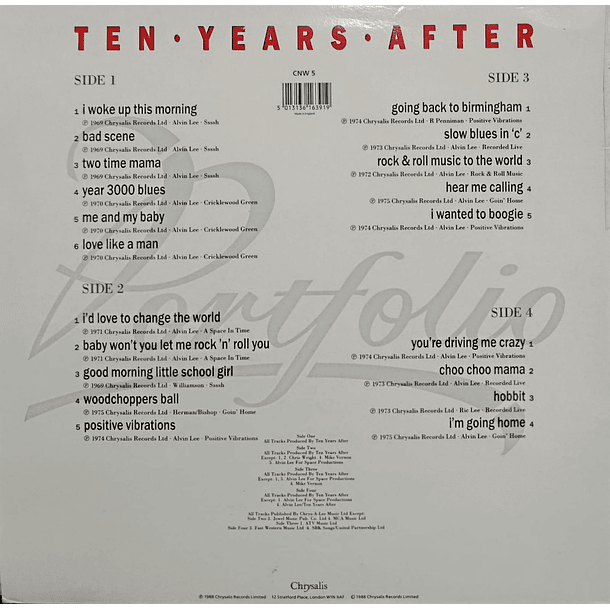 Ten Years After - A History (2 LP's) 2