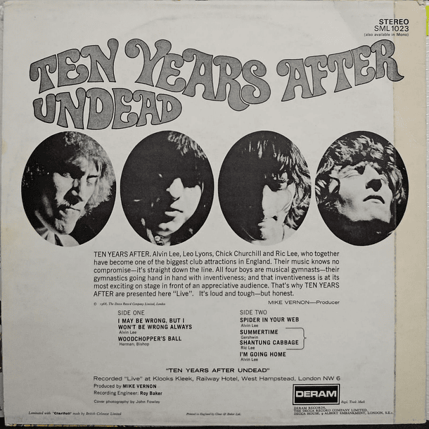 Ten Years After - Ten Years After Undead 2