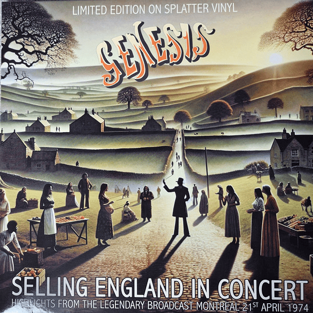 Genesis - Selling England In Concert (Limited Edition On Splatter Vinyl)