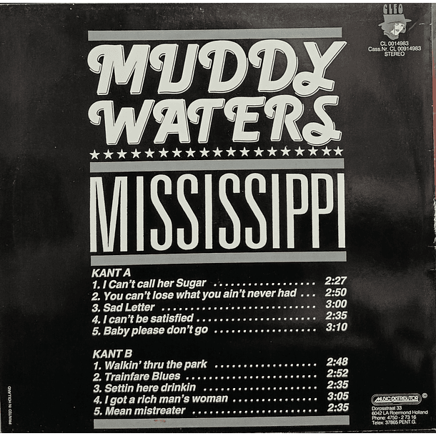 Muddy Waters - Mississippi 2
