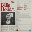 Billie Holiday - The Young Billy Holiday  2