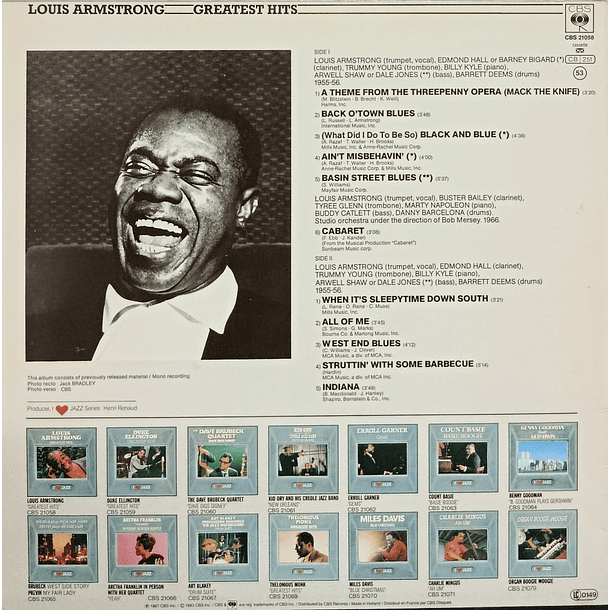 Louis Armstrong - Greatest Hits 2