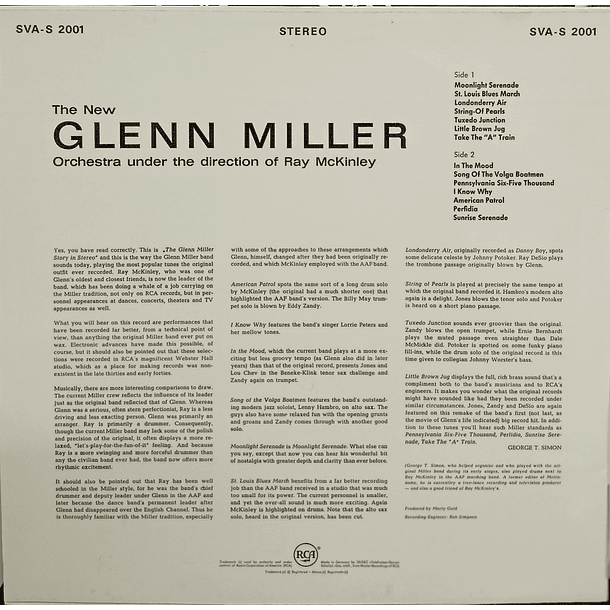 Glenn Miller - The New Glenn Miller Orchestra Under The Direction Of Ray McKinley  2