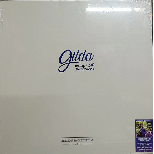 Gilda - Un Amor Verdadero (2 LPs , 5CDs + Libro 120 Pag.) Box Set Edición Especial