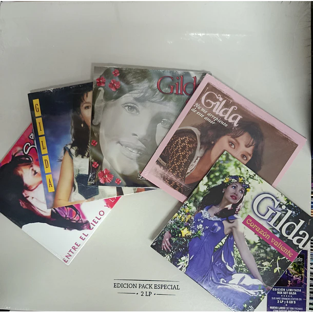Gilda - Un Amor Verdadero (2 LPs , 5CDs + Libro 120 Pag.) Box Set Edición Especial 3
