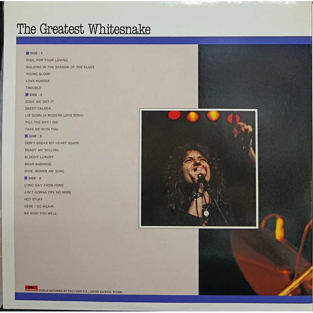 Whitesnake - The Greatest Whitesnake (2 LP's) 2
