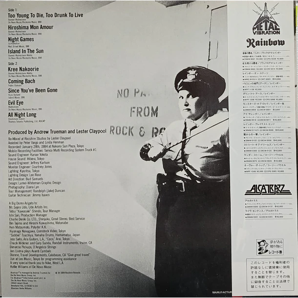 Alcatrazz - Live Sentence 2