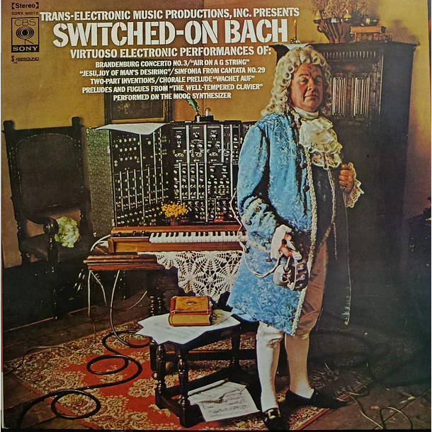 Trans-Electronic Music Productions, Inc. Presents - Switched-On Bach (2 LP's) 1
