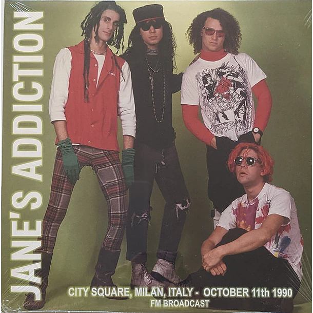 Jane's Addiction - City Square, Milan, Italy -October 11th 1990