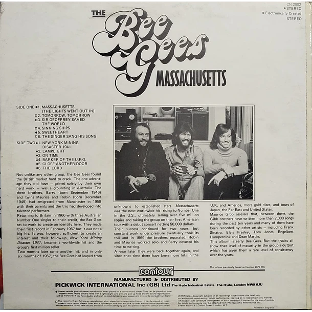 The Bee Gees - Massachusetts 2