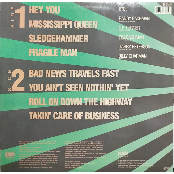 Bachman-Turner Overdrive - Live! Live! Live! 2
