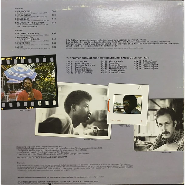 The Billy Cobham / George Duke Band - Live On Tour Europe 2