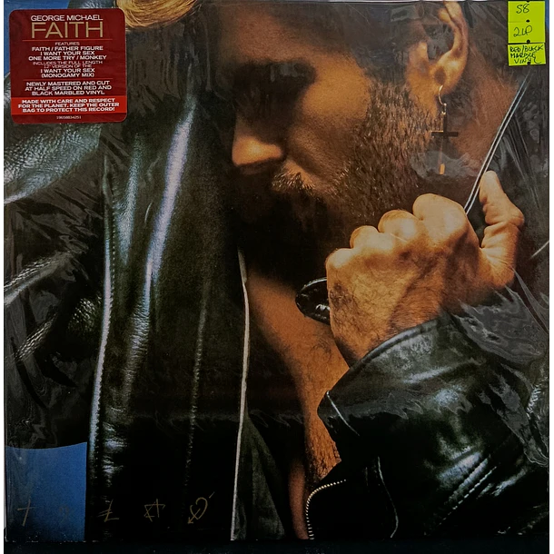 George Michael - Faith (2 LPs) (Red & Black Marbled Vinyl)